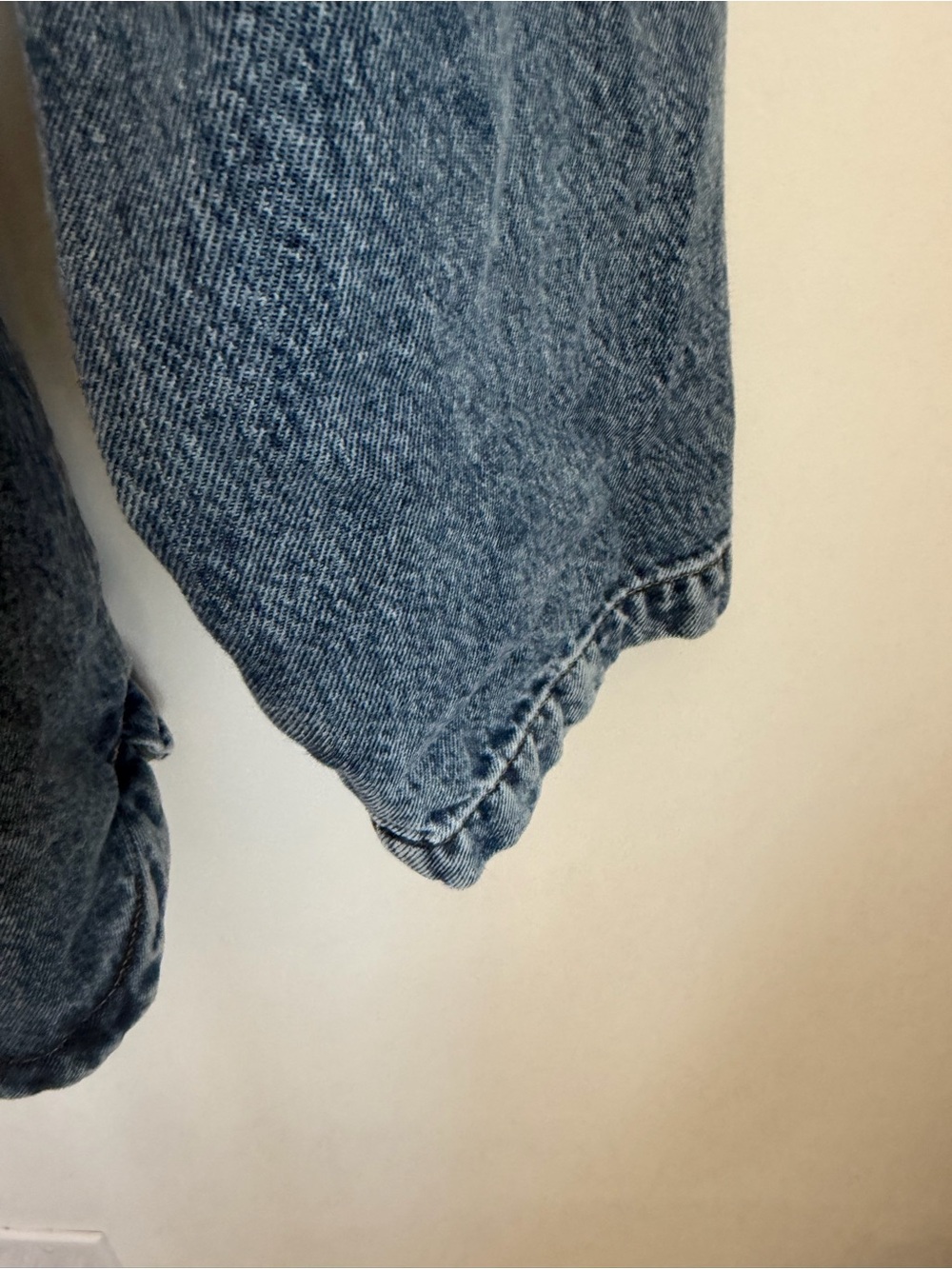 GAP Blue Denim Belted Jean Jacket - Picture 5 of 8